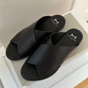 Marc Fisher black sandals. Worn once